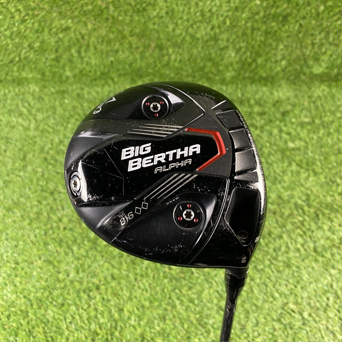 Callaway Big Bertha Alpha 816 Double Black Diamond 9° Driver ⛳️ Aldila X Stiff
