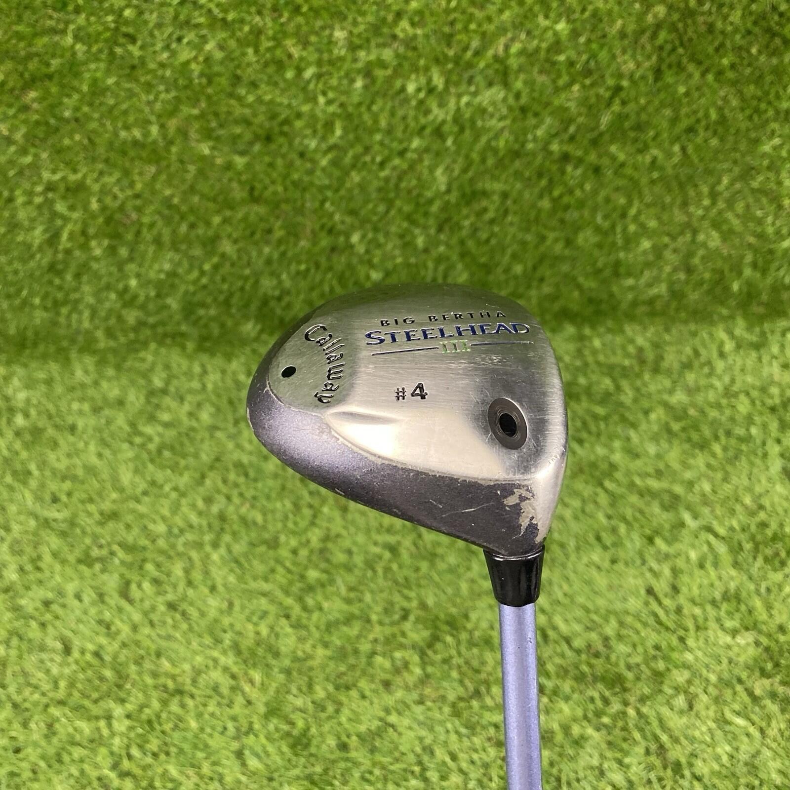 Callaway Big Bertha Steelhead III Fairway 4 Wood ⛳️ System 3 Ladies Flex RH