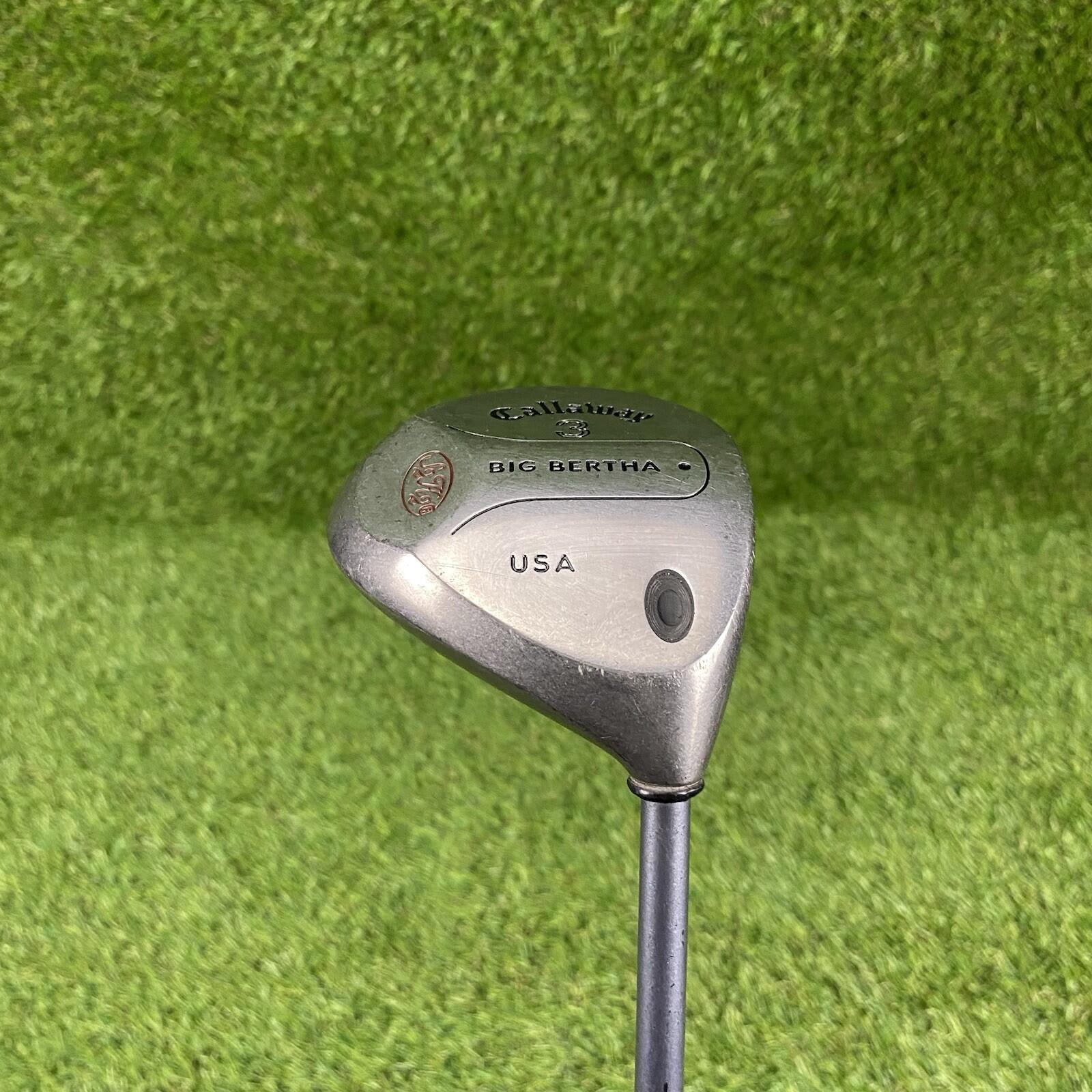 Callaway Big Bertha S2H2 Fairway 3 Wood ⛳️ RCH 90 Firm Flex Graphite Shaft RH