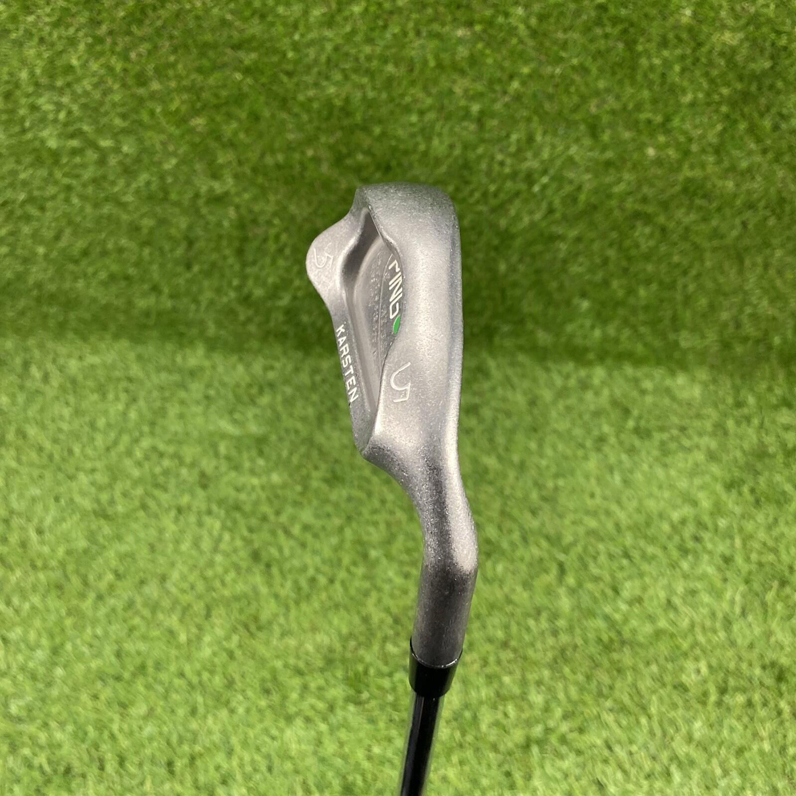 Ping Zing Karsten 5 iron Green Dot 2° Upright ⛳️ AMT S300 Red Steel Shaft RH
