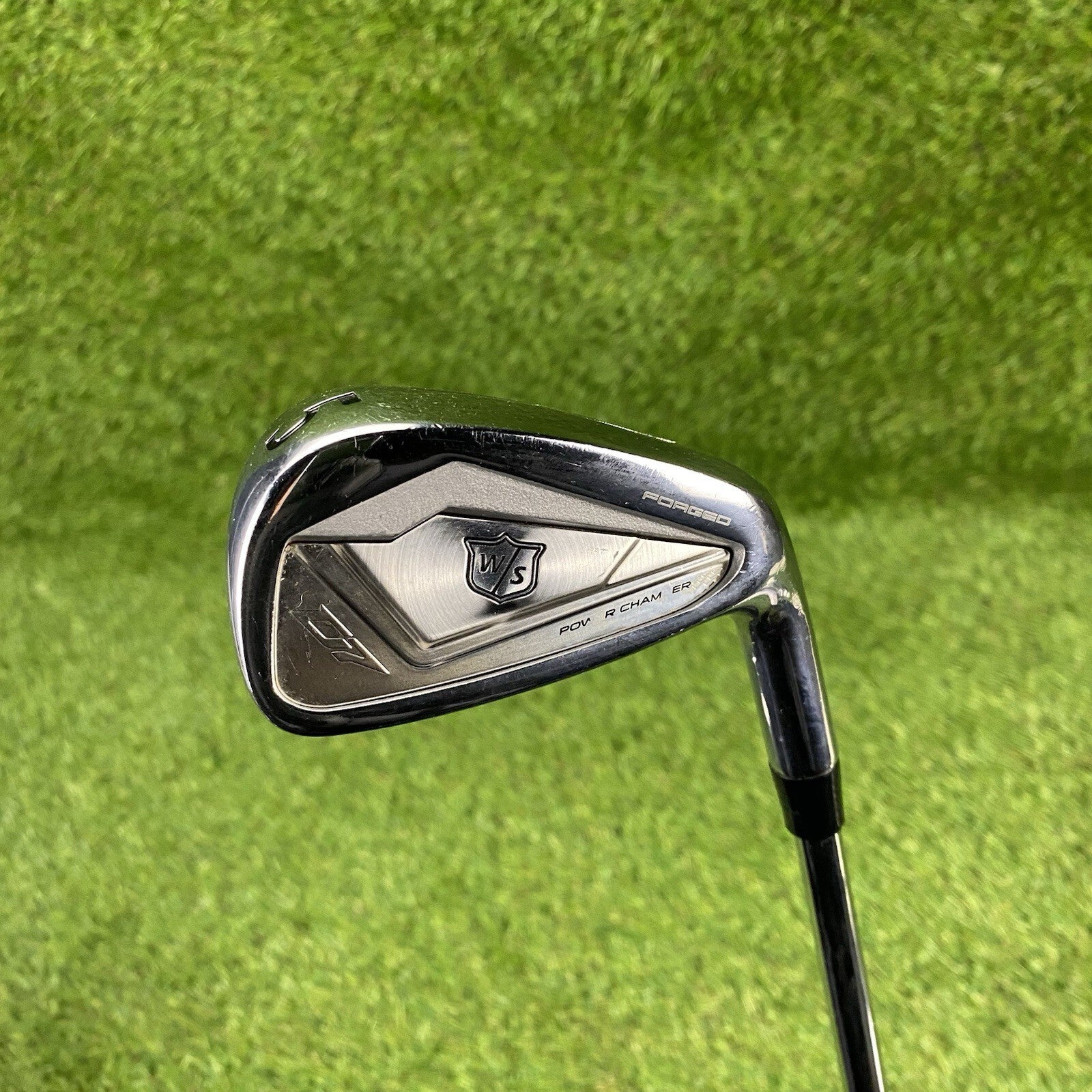 Wilson D7 Forged Single 5 Iron Power Chamber ⛳️ KBS Tour 90 Stiff Flex Shaft RH
