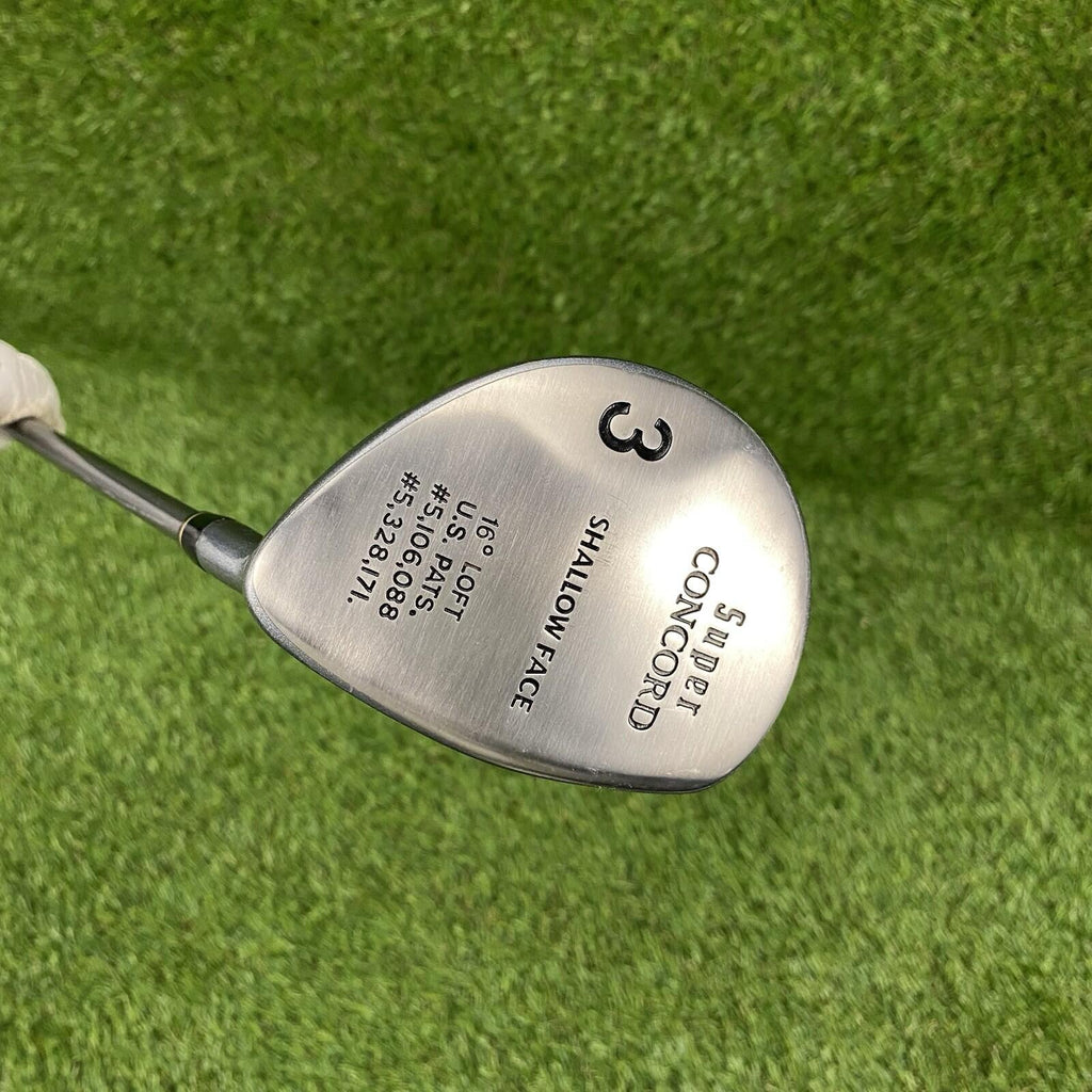 Super Concord Shallow Face 3 Wood 16° ⛳️ Aldila Adams Blue 55g Lite Flex RH
