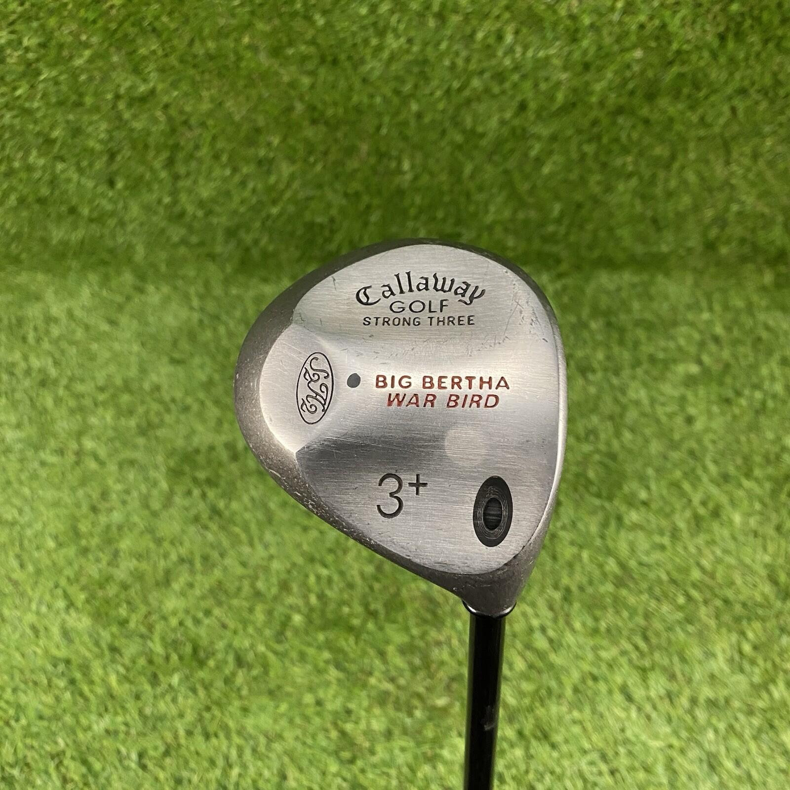 Callaway Strong Three Big Bertha War Bird Fairway 3+ Wood ⛳️ RCH 96 Firm RH