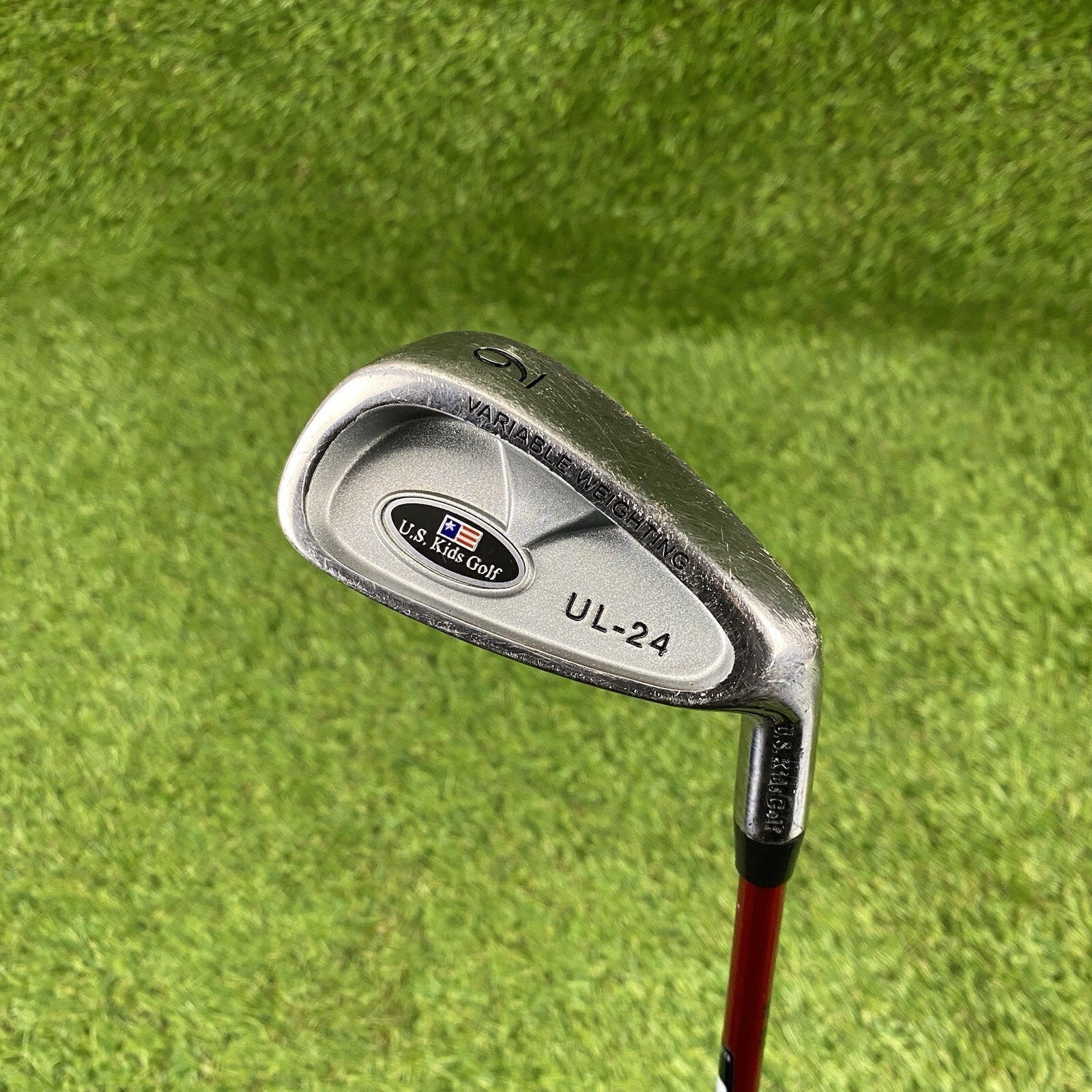 USKG US Kids UL-24 Single 6 Iron ⛳️ KidPower 39-27 Graphite Shaft Youth Flex RH
