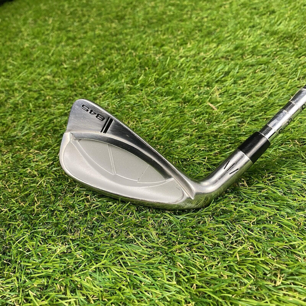 LH Tommy Armour 845 Stripe Model 6 Iron Tour Step Platinum Regular Steel Shaft