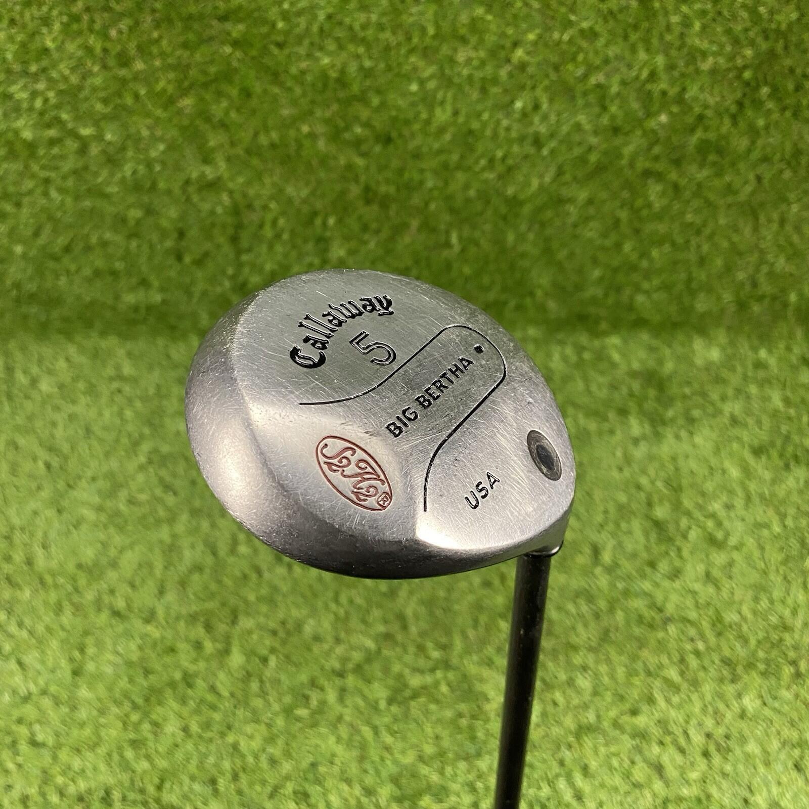 Callaway Big Bertha S2H2 Fairway 5 Wood USA ⛳️ Stiff Flex Graphite Shaft RH