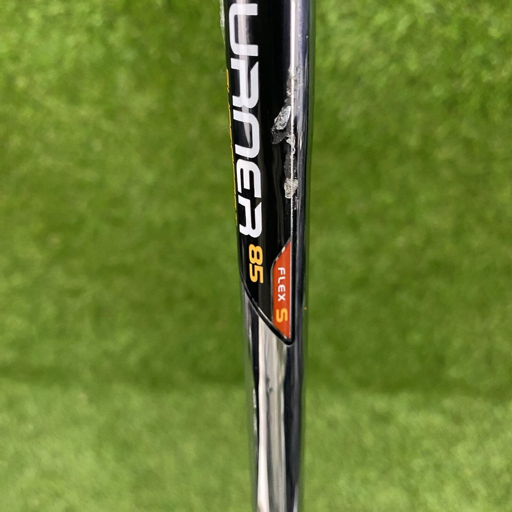 TaylorMade Burner Gloss Black Single 6 Iron ⛳️ SuperFast 85 Stiff Flex Steel RH