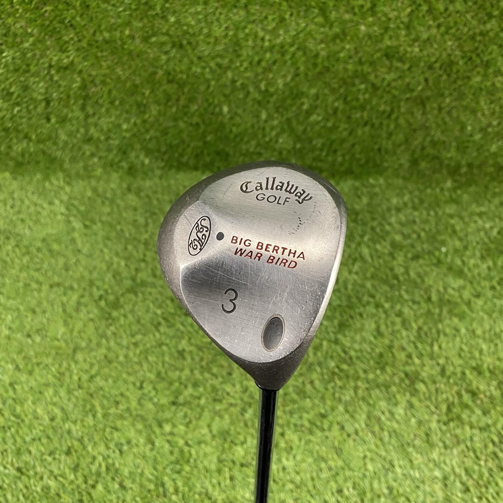 Callaway Golf Big Bertha War Bird Fairway 3 Wood ⛳️ Memphis “10” Uniflex RH