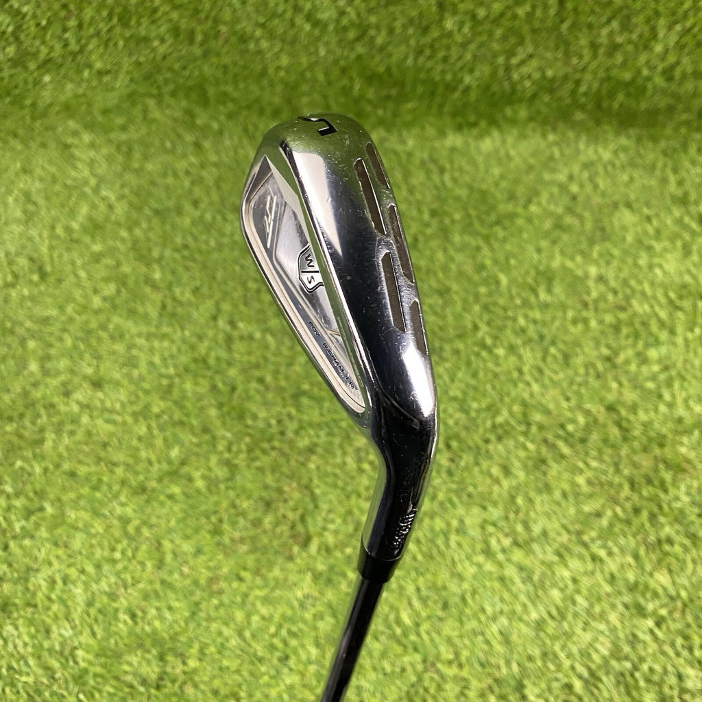 Wilson D7 Forged Single 5 Iron Power Chamber ⛳️ KBS Tour 90 Stiff Flex Shaft RH