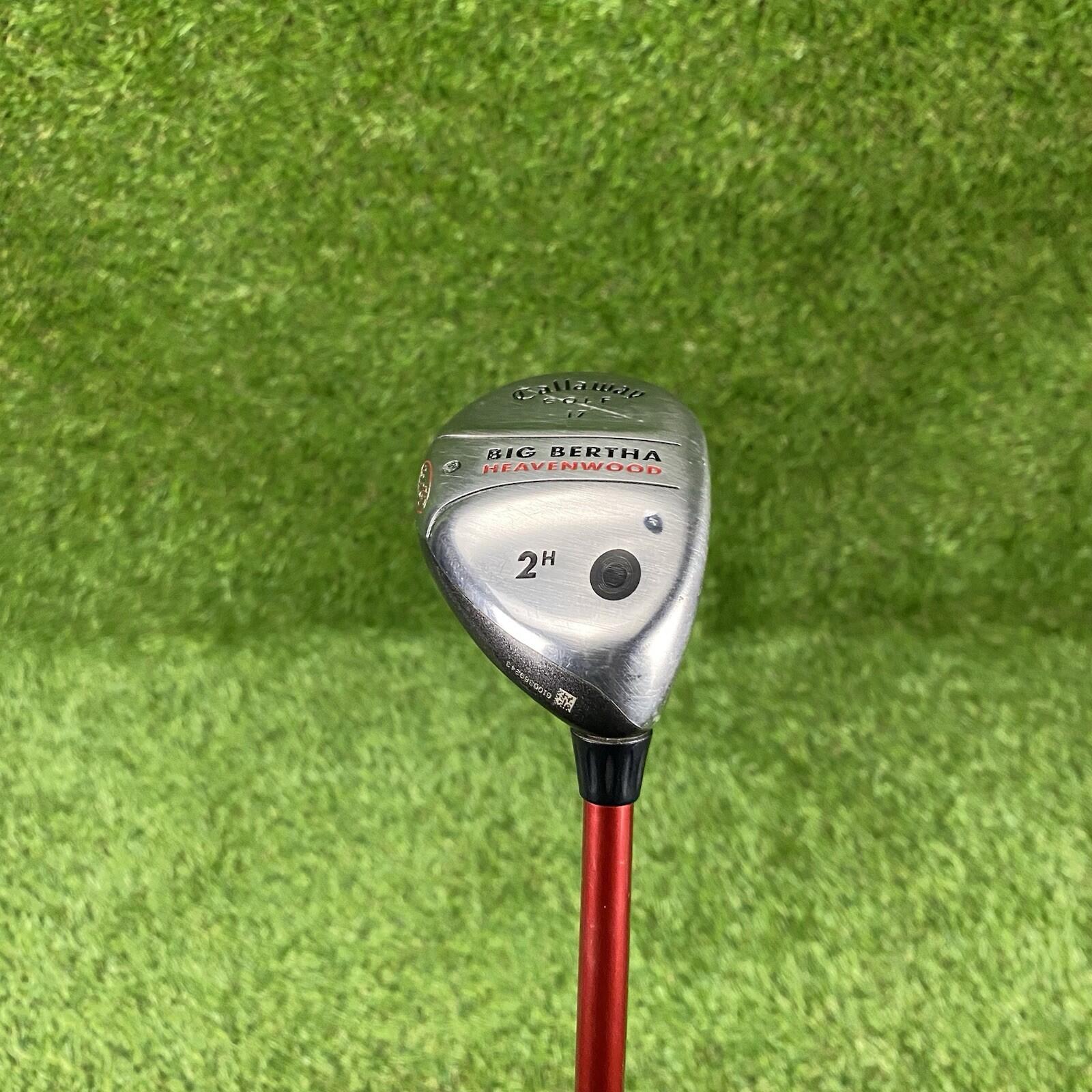 Callaway Big Bertha Heavenwood 2 Hybrid 17° ⛳️ RCH 75w Firm Flex Graphite RH