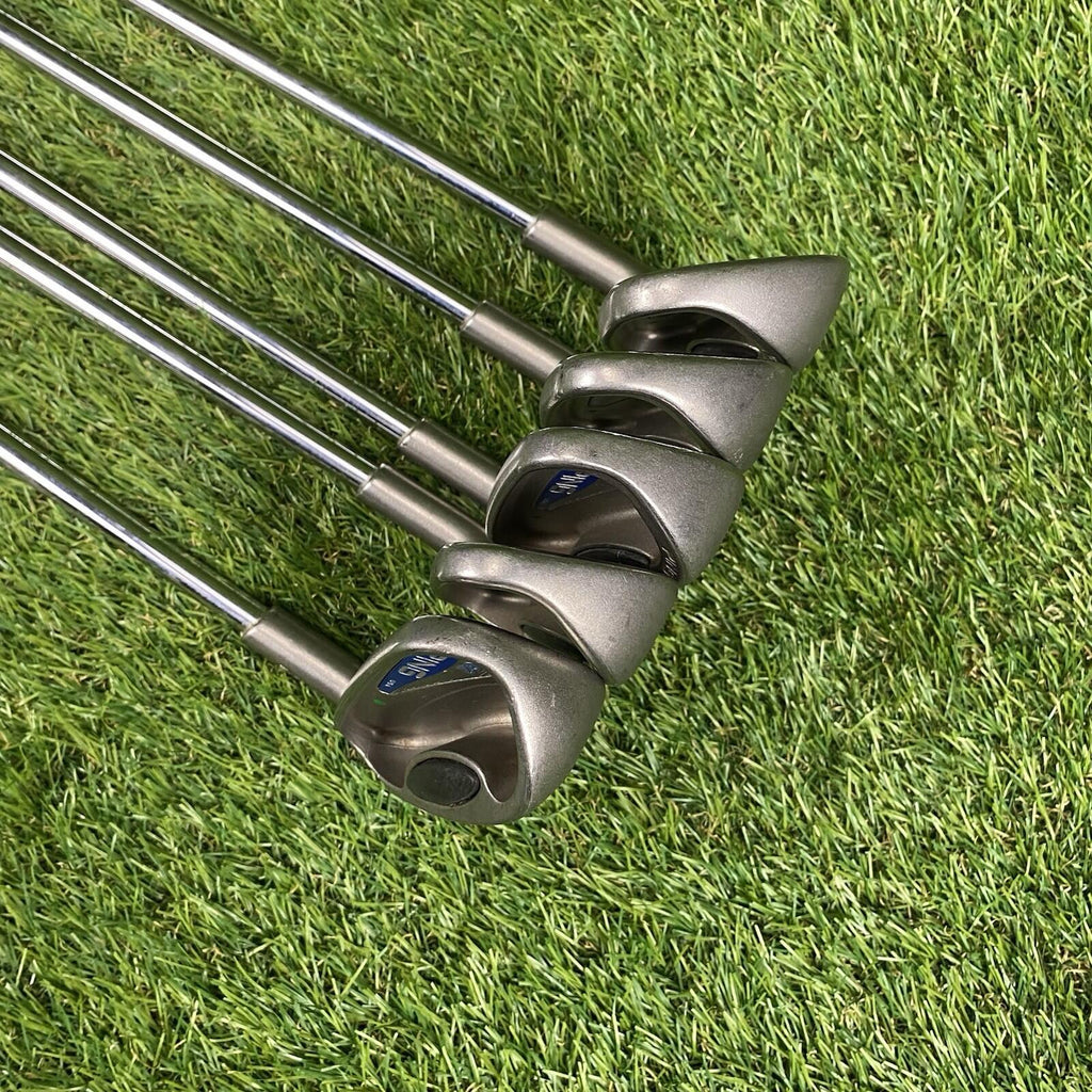 Ping G2 Green Dot Irons Set HL 5-9 Irons ⛳️ True Temper Regular Steel Shafts RH