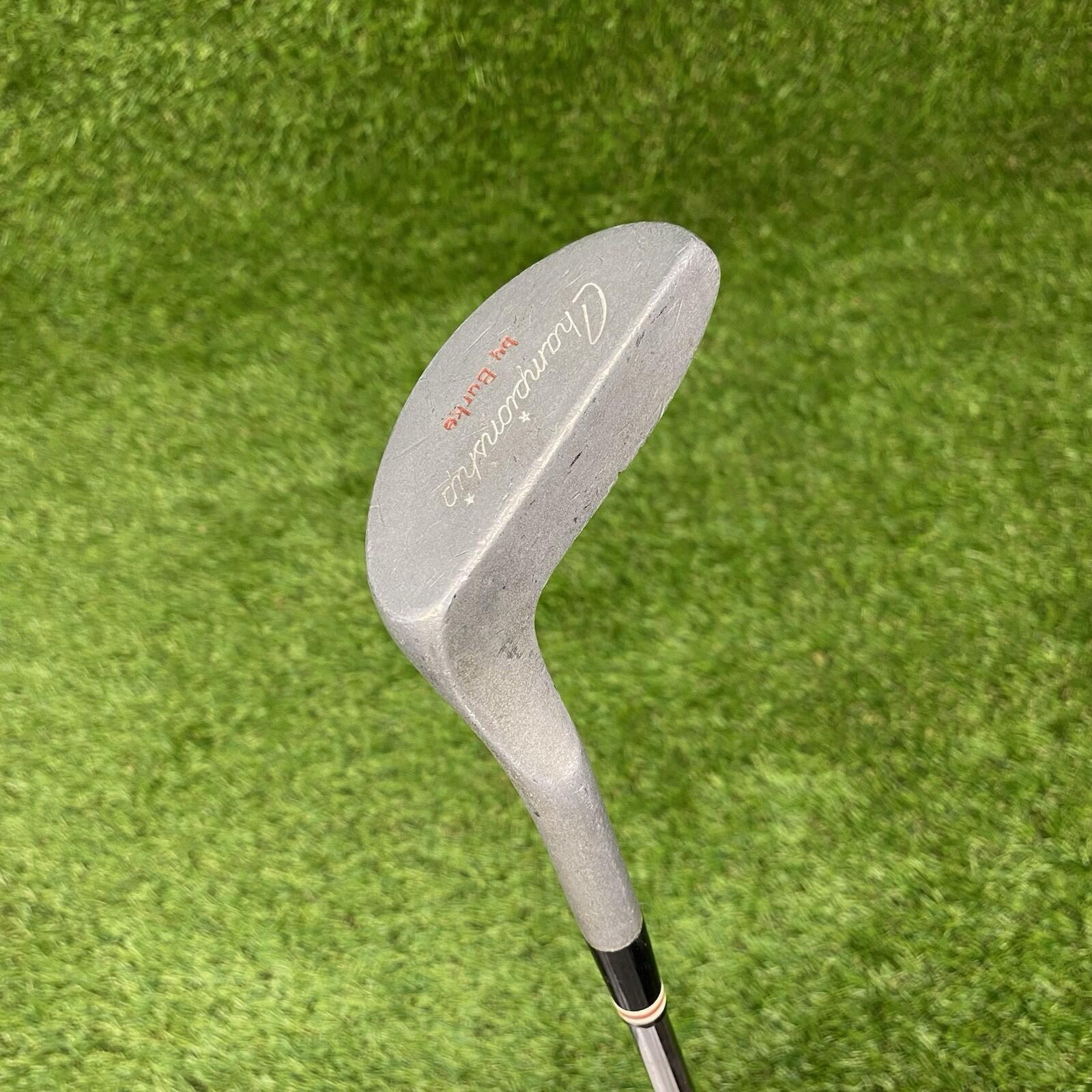 Burke Championship Mallet Putter ⛳️ RH Steel ~35.5" Good Vintage Club