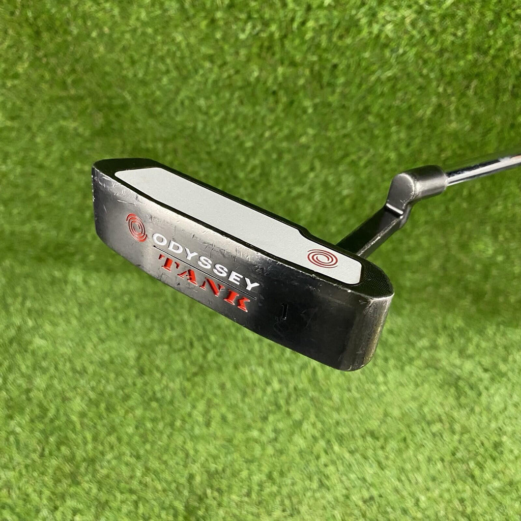 Odyssey Tank 1 Putter ⛳️ Steel Shaft Right Hand 34”