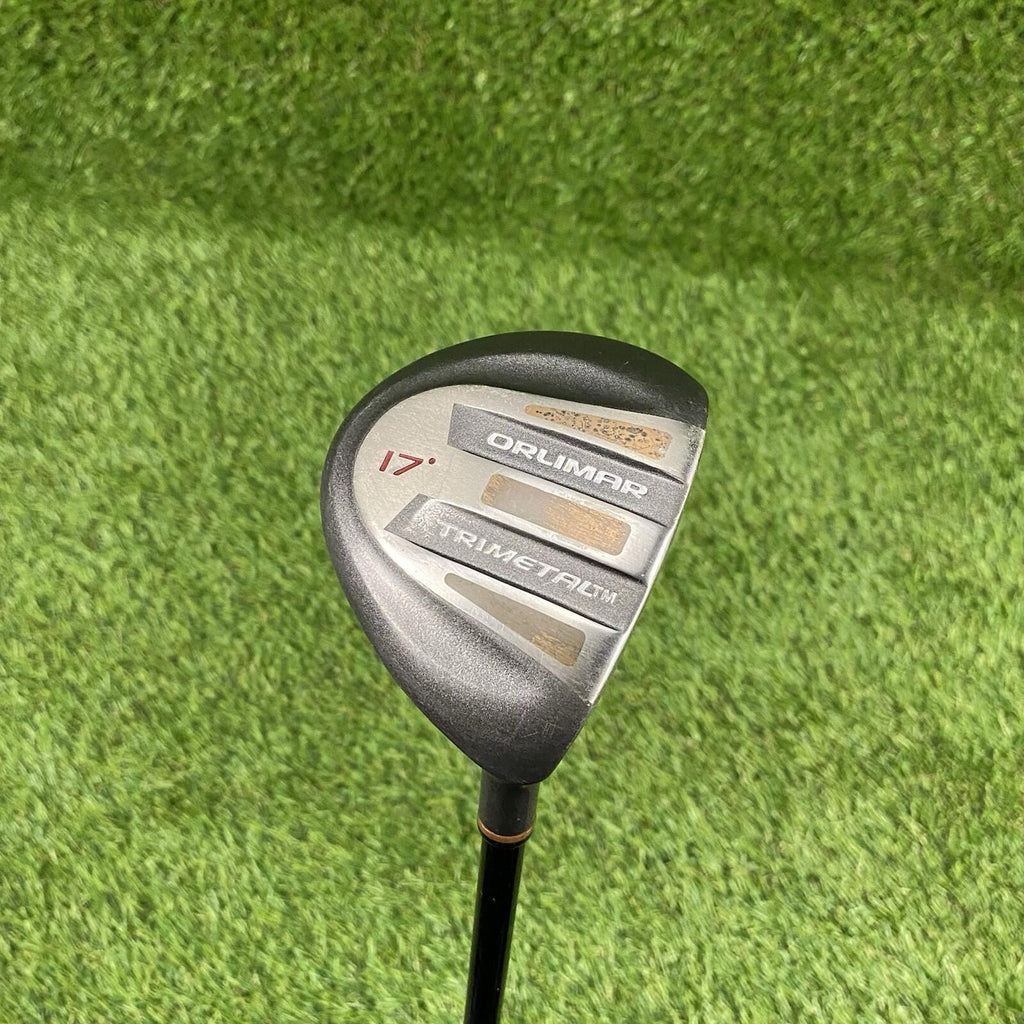Orlimar Trimetal Fairway 4 Wood 17° ⛳️ Ultralite Graphite Firm Flex Graphite RH