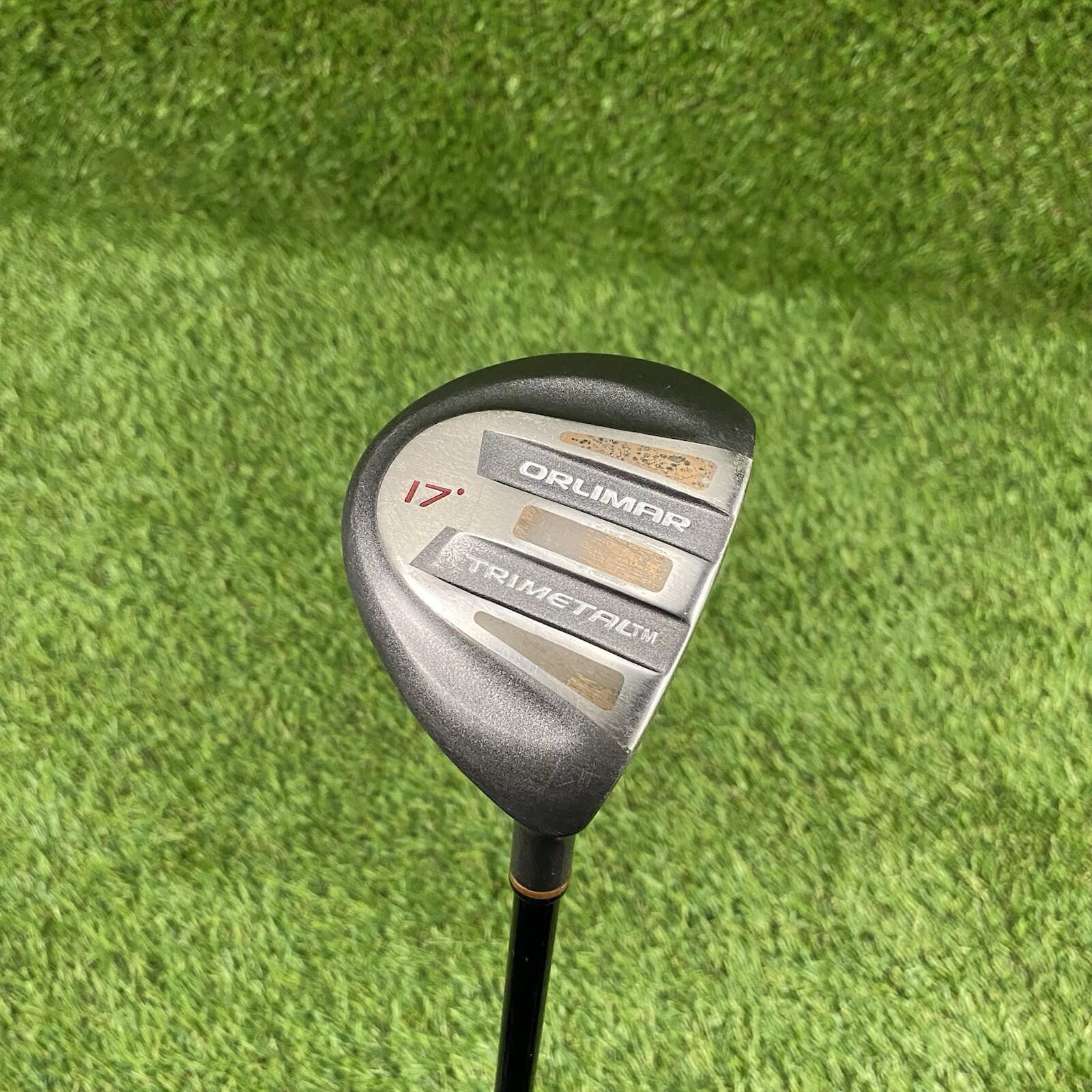 Orlimar Trimetal Fairway 4 Wood 17° ⛳️ Ultralite Graphite Firm Flex Graphite RH