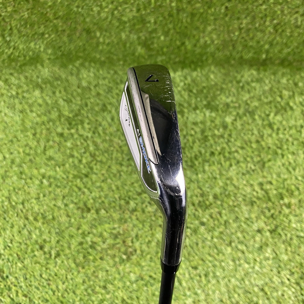 Callaway Paradym Ai Smoke Single 7 Iron ⛳️ Project X Cypher Seventy 6.0 Stiff RH