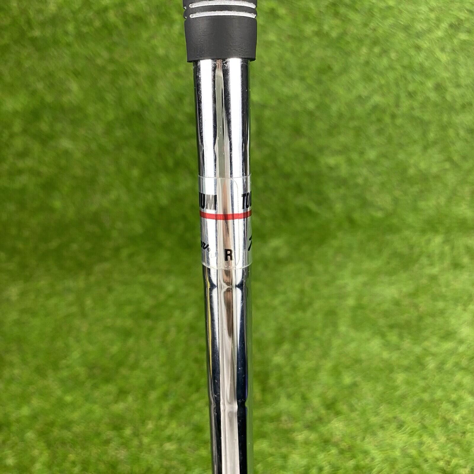 LH Tommy Armour 845 Stripe Model 6 Iron Tour Step Platinum Regular Steel Shaft