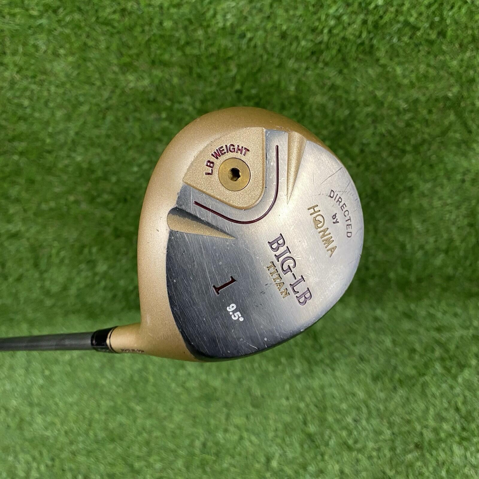 HONMA BIG-LB Titan 1 Driver 9.5° ⛳️ New Titanium Carbon by Honma S-2 Flex RH