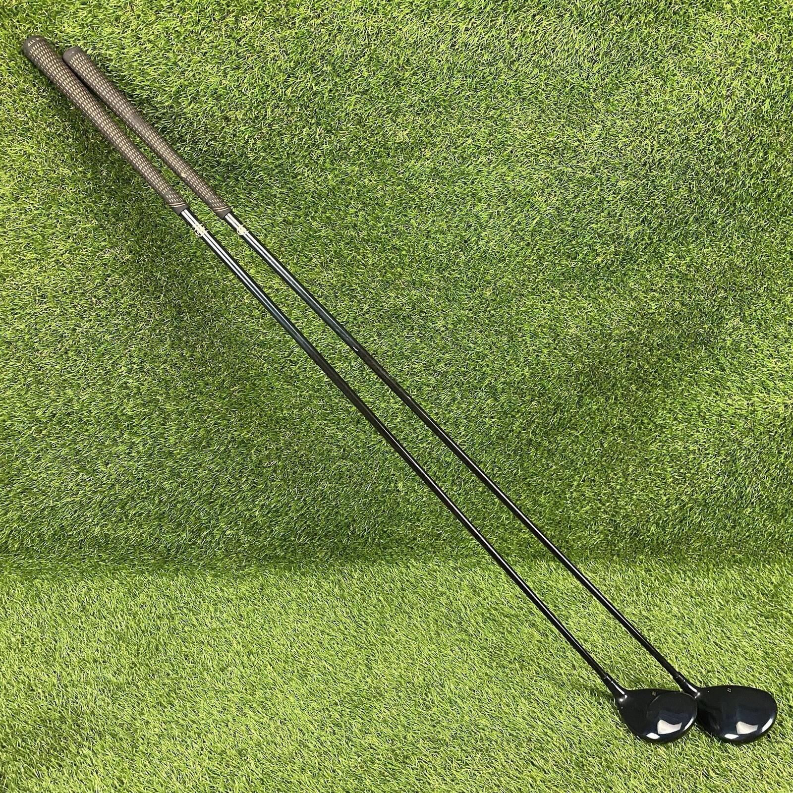 Yonex Rekin Super 2 Fairway 3 And 5 Woods Set ⛳️ BGS 5100 R Graphite Shafts RH