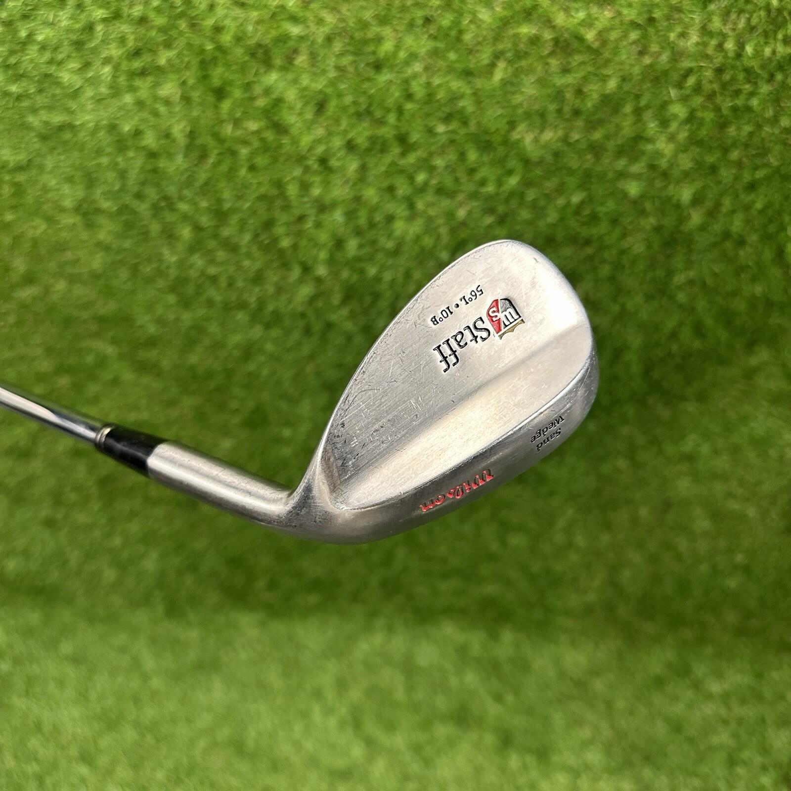 Wilson Staff Sand Wedge SW 56°Lob 10°Bounce ⛳️Firestick Steel Shaft 35.5” RH