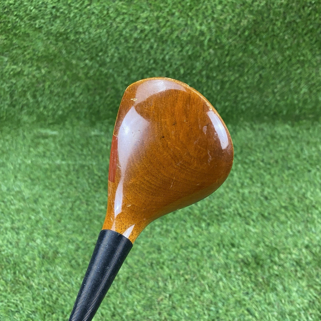 MacGregor Tourney 1 Wood Super Eye-O-Matic Persimmon Driver KeyHole ⛳️ Steel RH