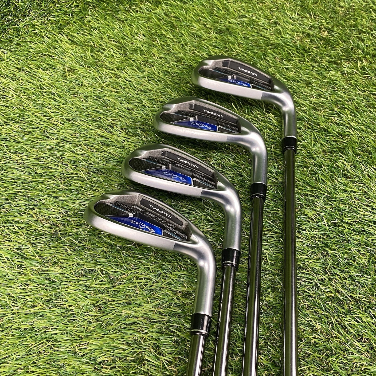 Callaway Big Bertha B21 Iron Set 7-Gw ⛳️ RCH 65 Regular Flex Graphite Shafts RH