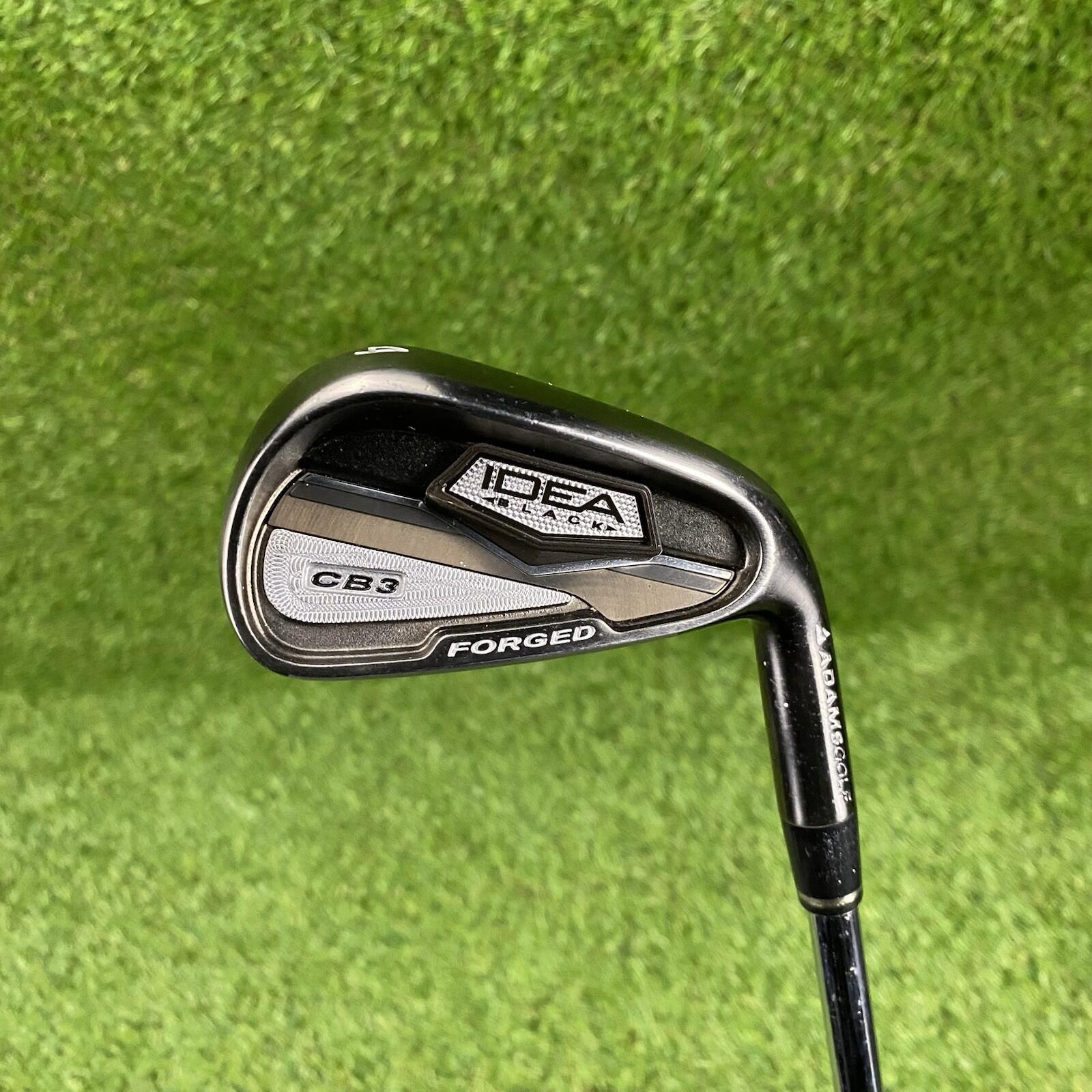 Adams Idea Black CB3 Forged Single 4 Iron ⛳️ KBS Tour 90 Stiff Flex Steel RH