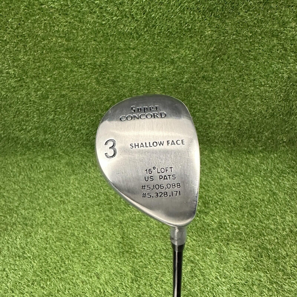 Super Concord Shallow Face 3 Wood 15° ⛳️  Mercury Plus Graphite RH 39.5”
