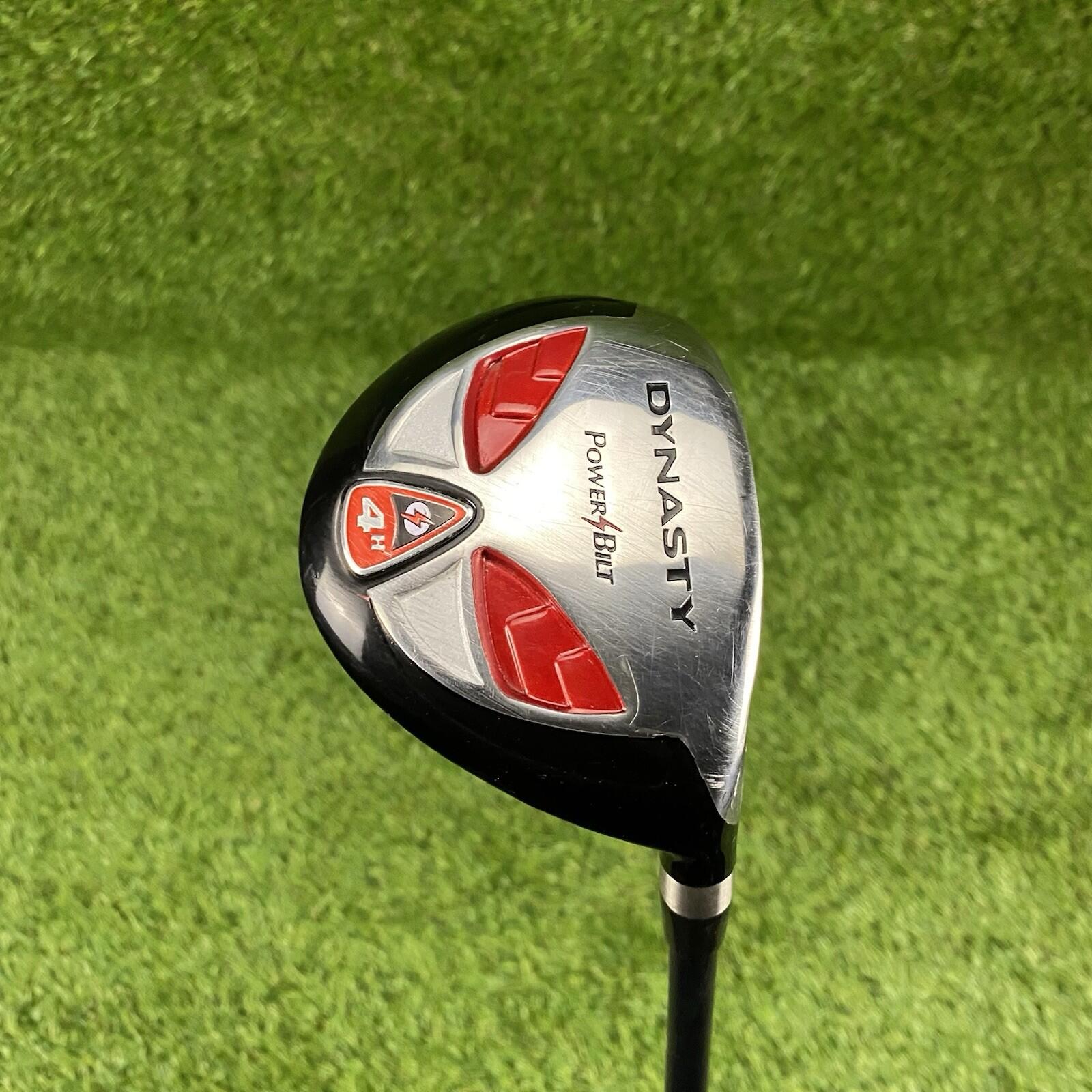 PowerBilt Dynasty Fairway 4 Hybrid ⛳️ 78g Medium Flex Graphite Shaft RH