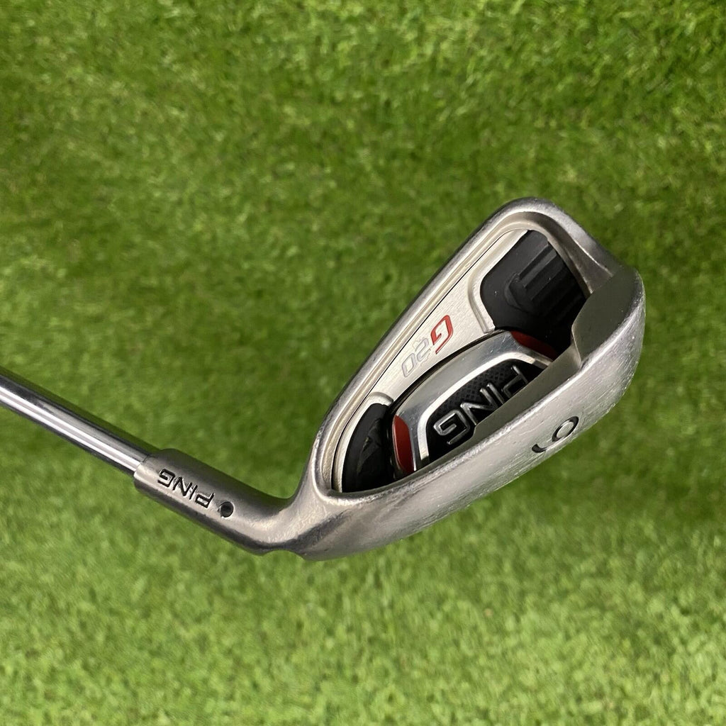 PING G20 6 Iron ⚫️ Black Dot ⛳️ Ping CFS Steel Shaft Regular Flex RH