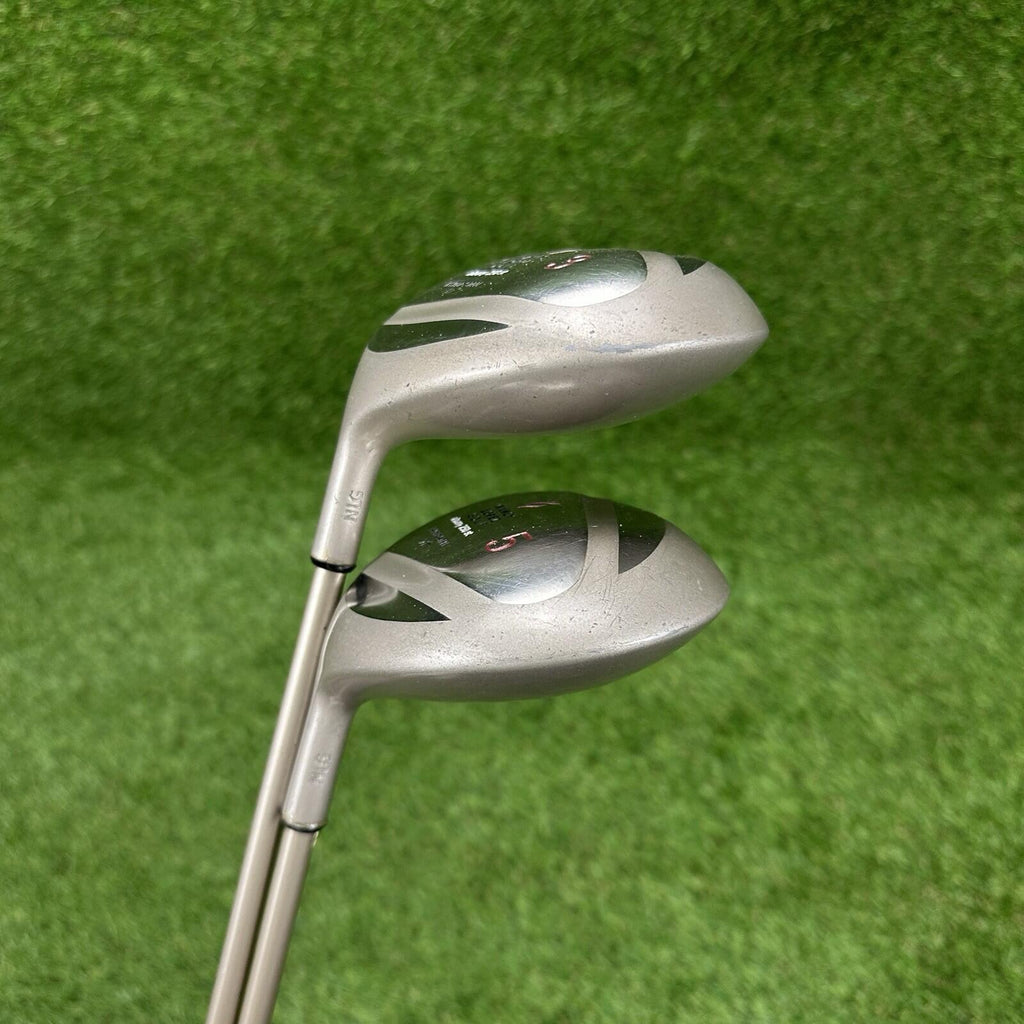 Nancy Lopez Albany 250 st Hyper-Steel 3 Wood 17° & 5 Wood 21° ⛳️ Ladies LH