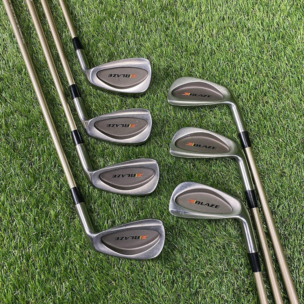 Pro Select Blaze Iron Set 4-PW ⛳️ HF8 Hot Fused Kunnan Graphite Shafts RH