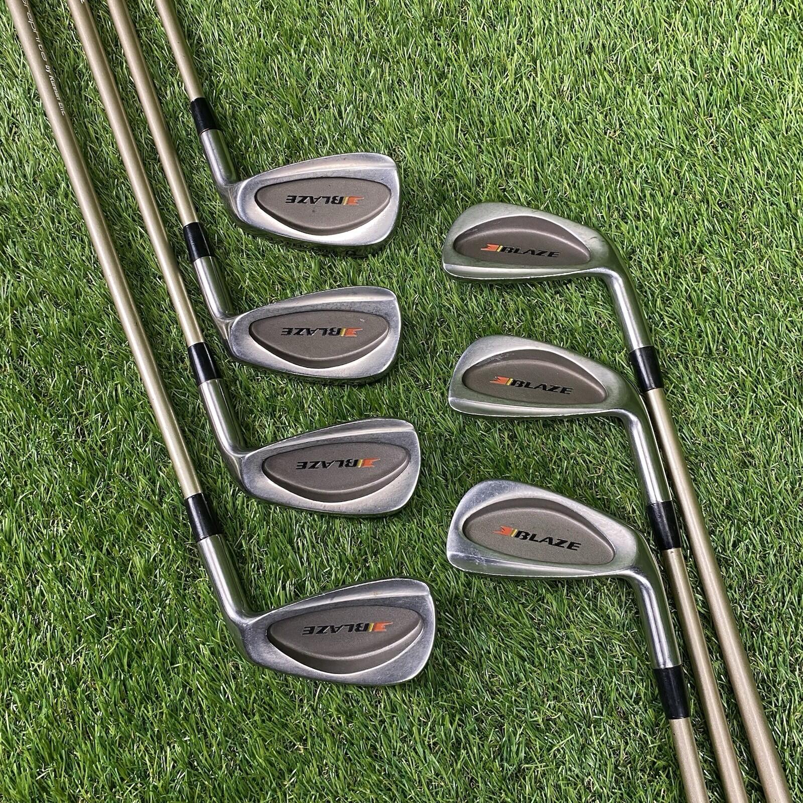 Pro Select Blaze Iron Set 4-PW ⛳️ HF8 Hot Fused Kunnan Graphite Shafts RH