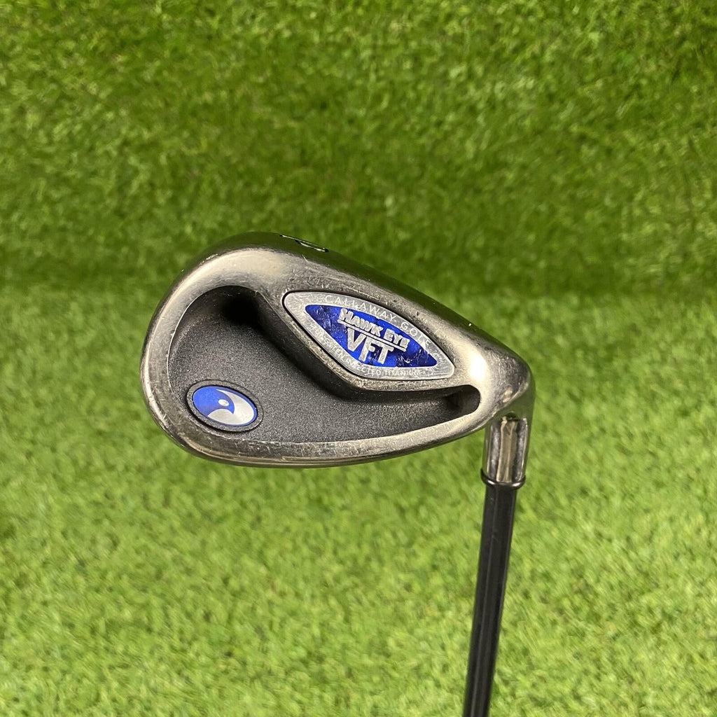 CALLAWAY Hawk Eye VFT Titanium PW Wedge ⛳️  System 75 R-Flex Graphite Shaft RH
