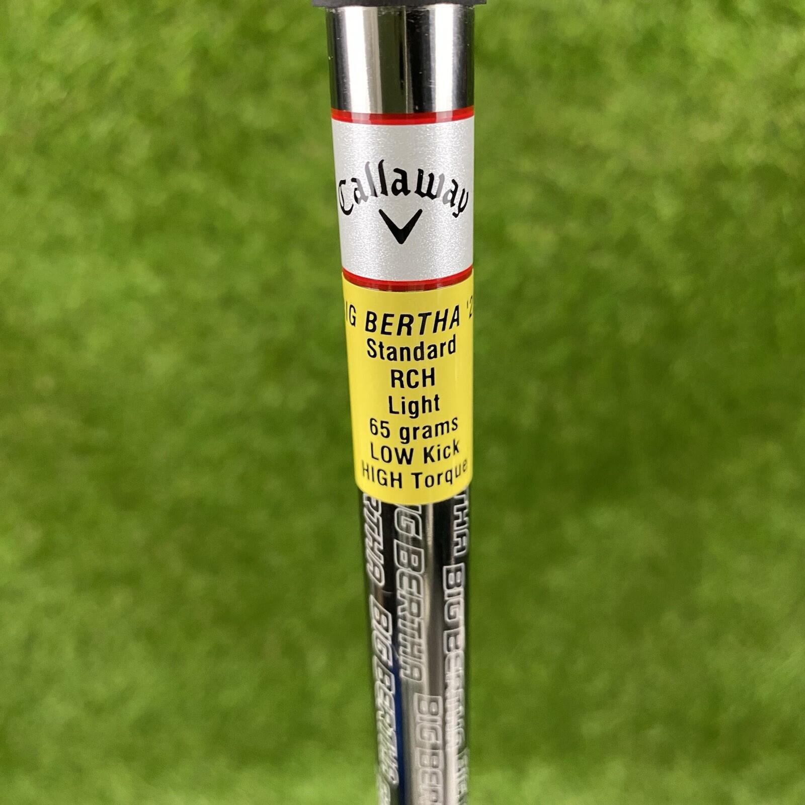 Callaway Big Bertha ‘19 7 Iron Lgt Std Demo ⛳️ RCH 65 Light Flex shaft RH