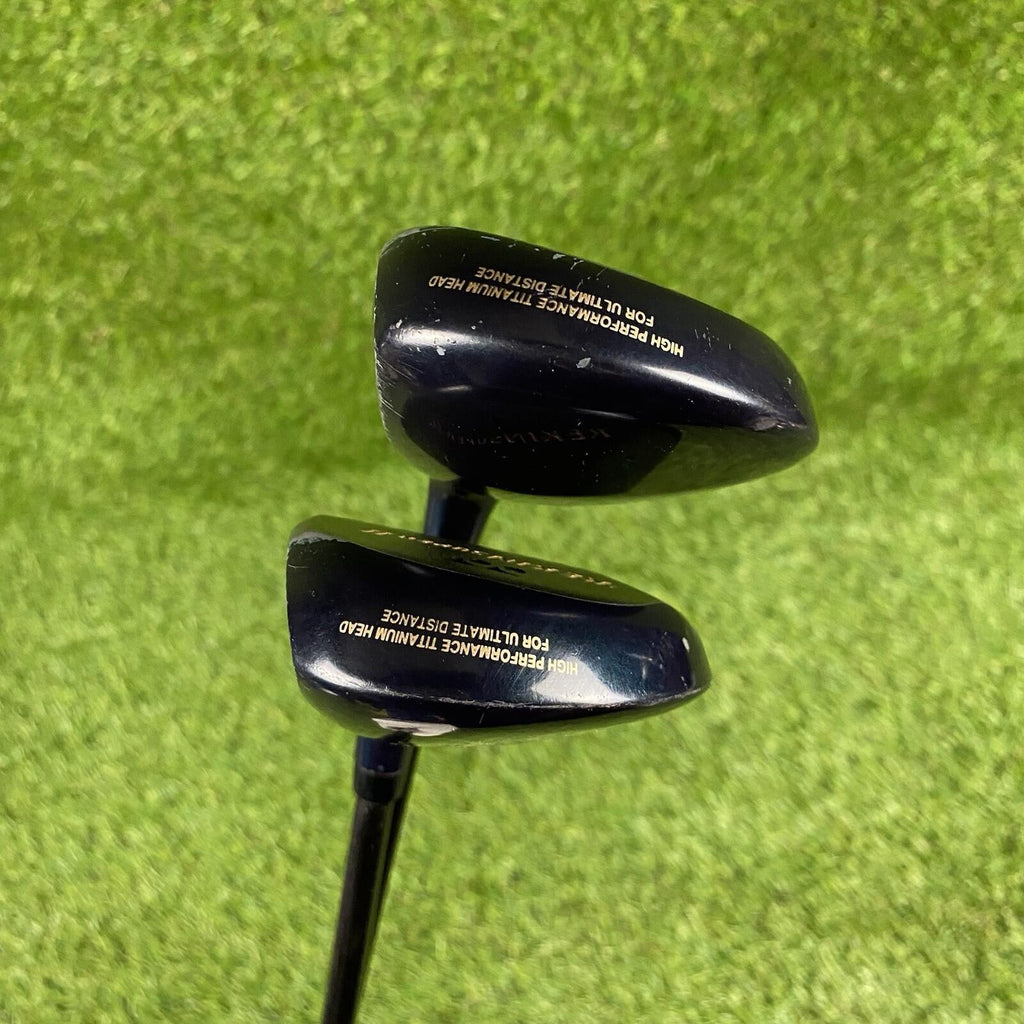 Yonex Rekin Super 2 Fairway 3 And 5 Woods Set ⛳️ BGS 5100 R Graphite Shafts RH