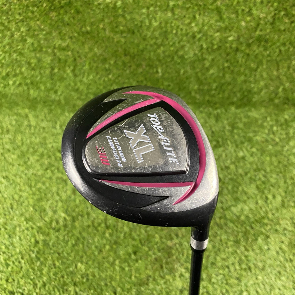 Top Flite Pink XL Titanium Composite Driver And 3 Wood ⛳️ Ladies Flex Shaft RH