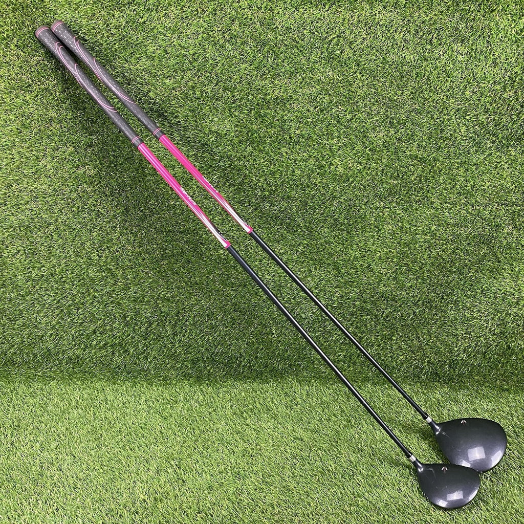 Top Flite Pink XL Titanium Composite Driver And 3 Wood ⛳️ Ladies Flex Shaft RH