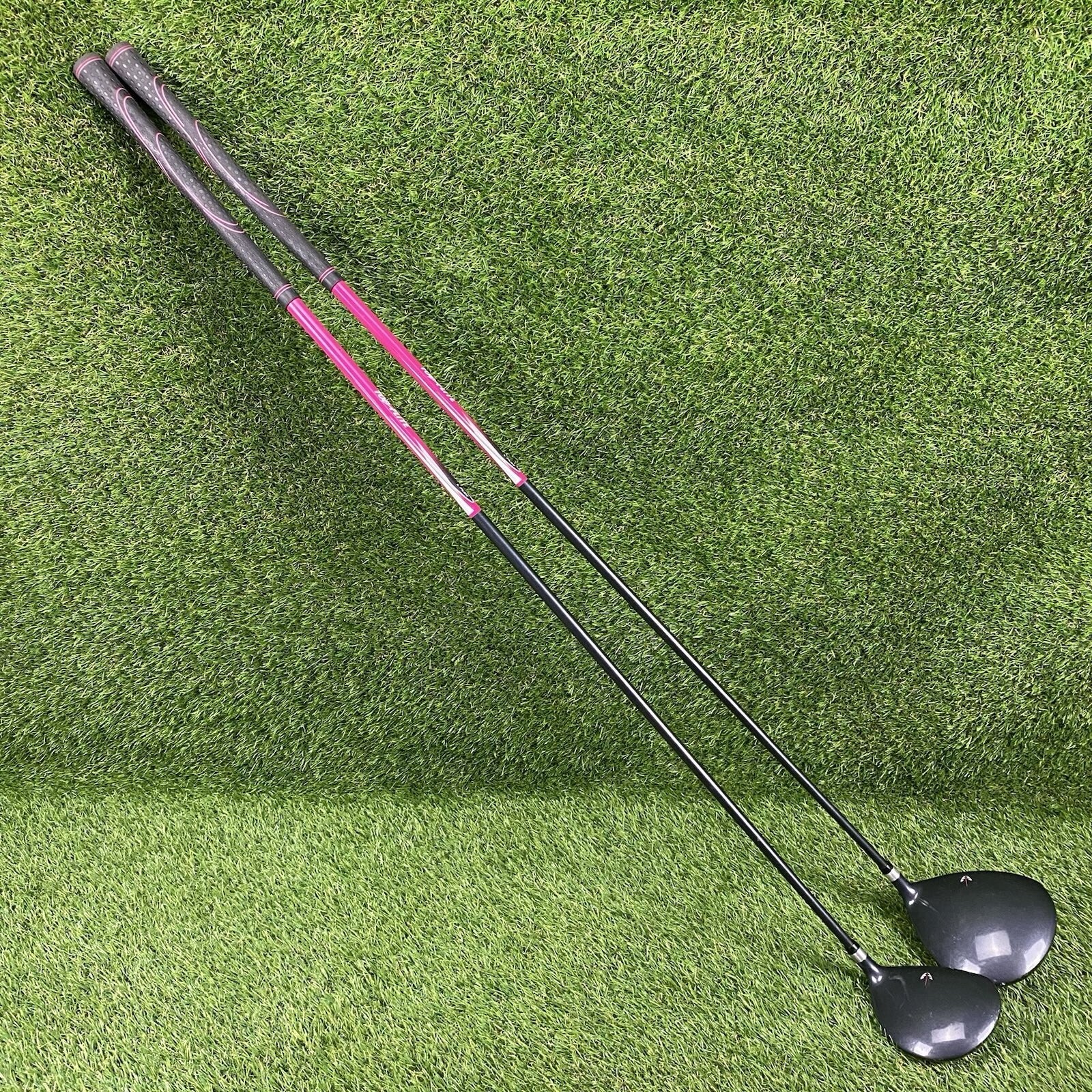 Top Flite Pink XL Titanium Composite Driver And 3 Wood ⛳️ Ladies Flex Shaft RH