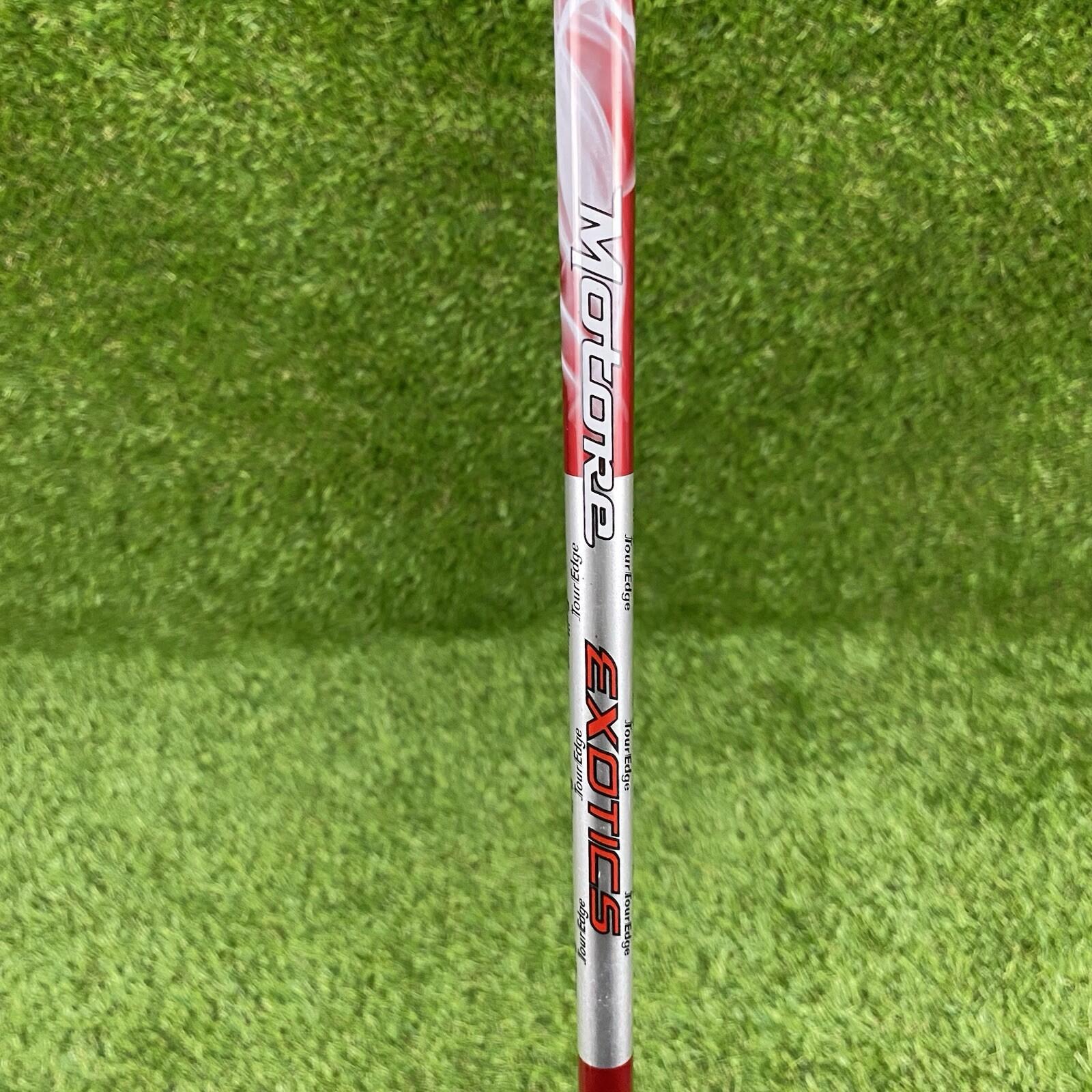 Tour Edge Exotics XCG 4 Hybrid 21° ⛳️ Fubuki Motore Exotics Stiff Flex Shaft RH
