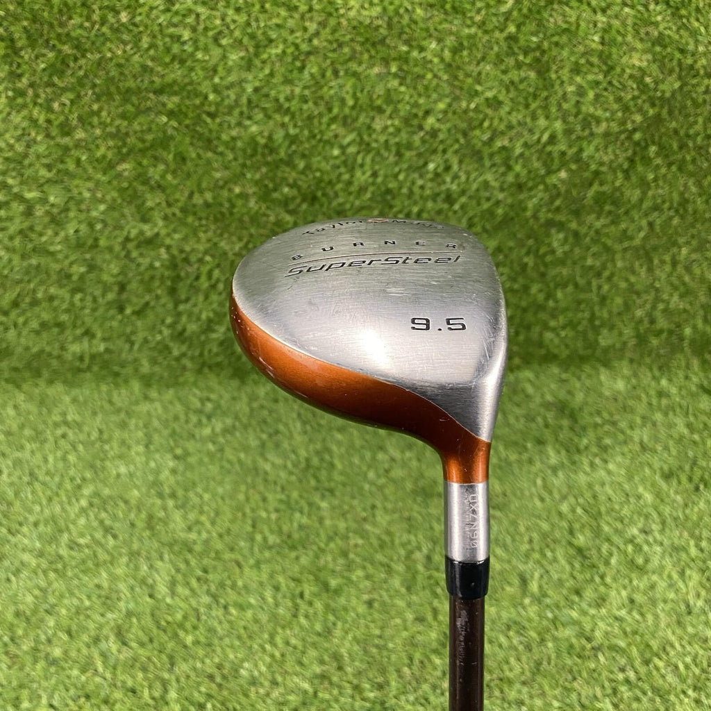 Taylormade Burner SuperSteel Driver 9.5° ⛳️ Bubble Stiff-90 Graphite Shaft RH