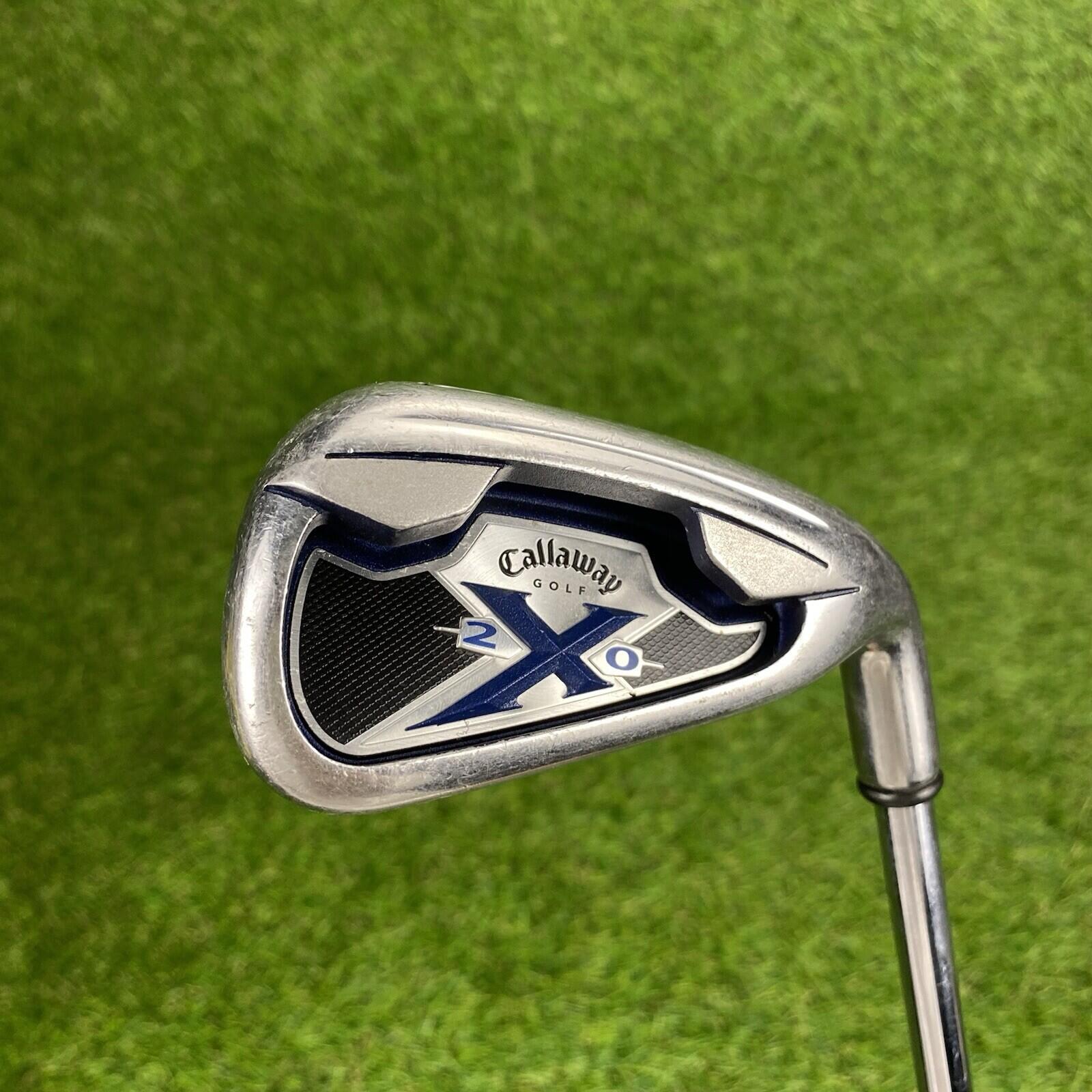 Callaway X-20 Single 6 Iron ⛳️| RH | Uniflex Steel Shaft | 37" | Callaway Grip