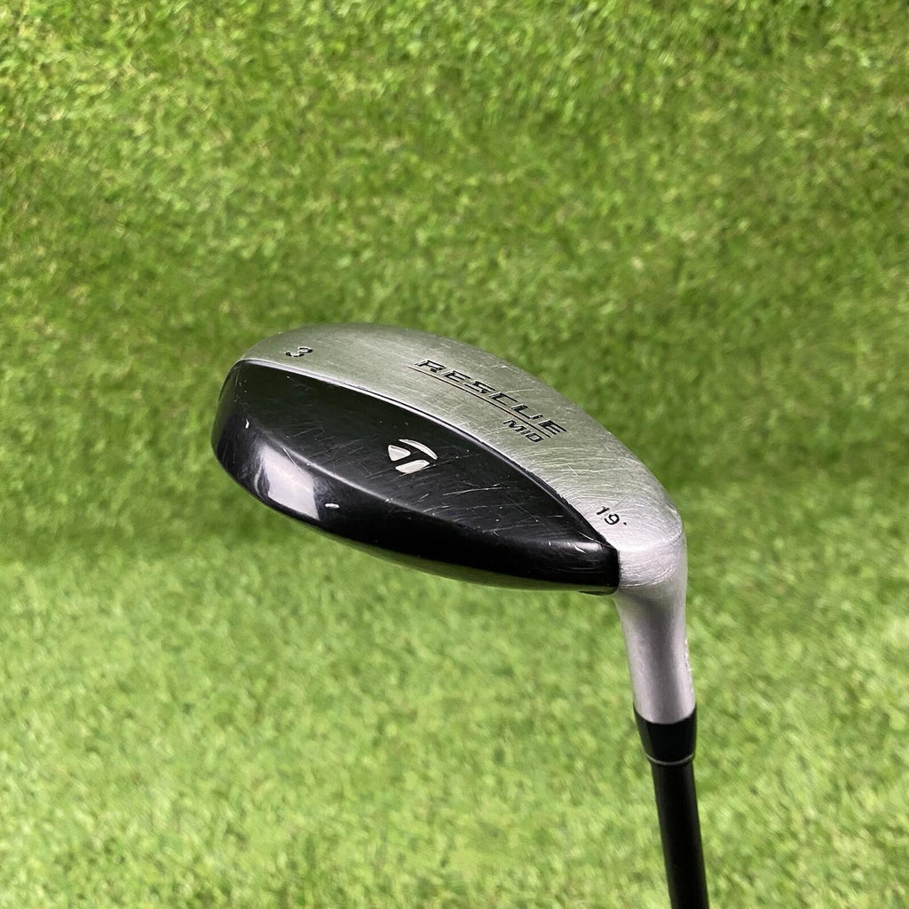 TaylorMade Rescue Mid 3 Hybrid 19° ⛳️ Stiff Flex UltraLite Graphite Shaft RH