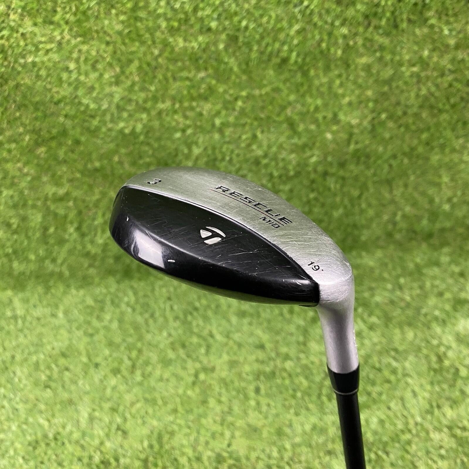 TaylorMade Rescue Mid 3 Hybrid 19° ⛳️ Stiff Flex UltraLite Graphite Shaft RH