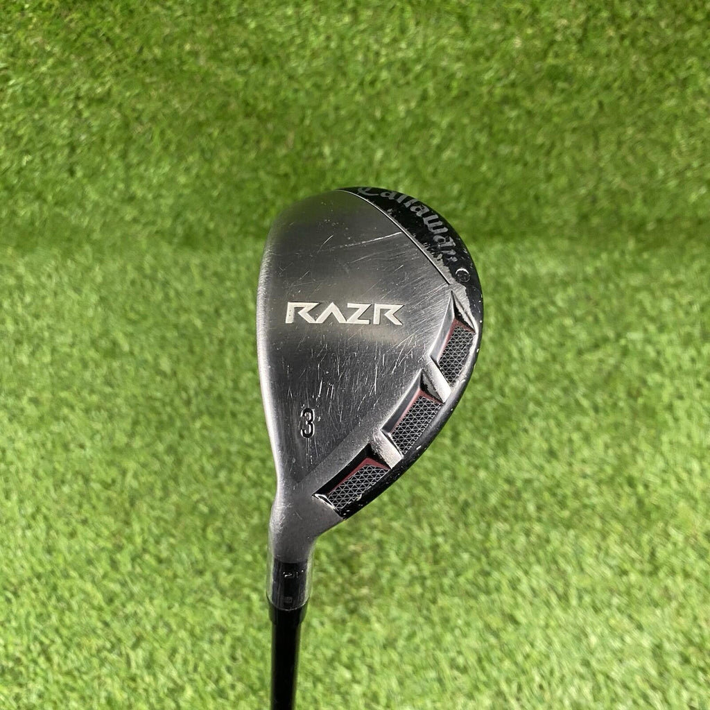 Left Handed Callaway RAZR 3 Hybrid⛳️ Callaway H60G Stiff Flex Graphite Shaft LH