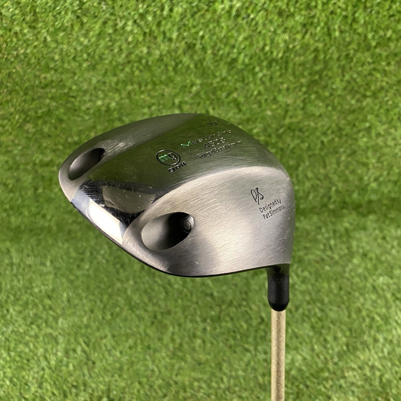 Master Grip Golf 460S 10° Driver Pat Simmons ⛳️ MC60 Stiff Flex Graphite Gold RH