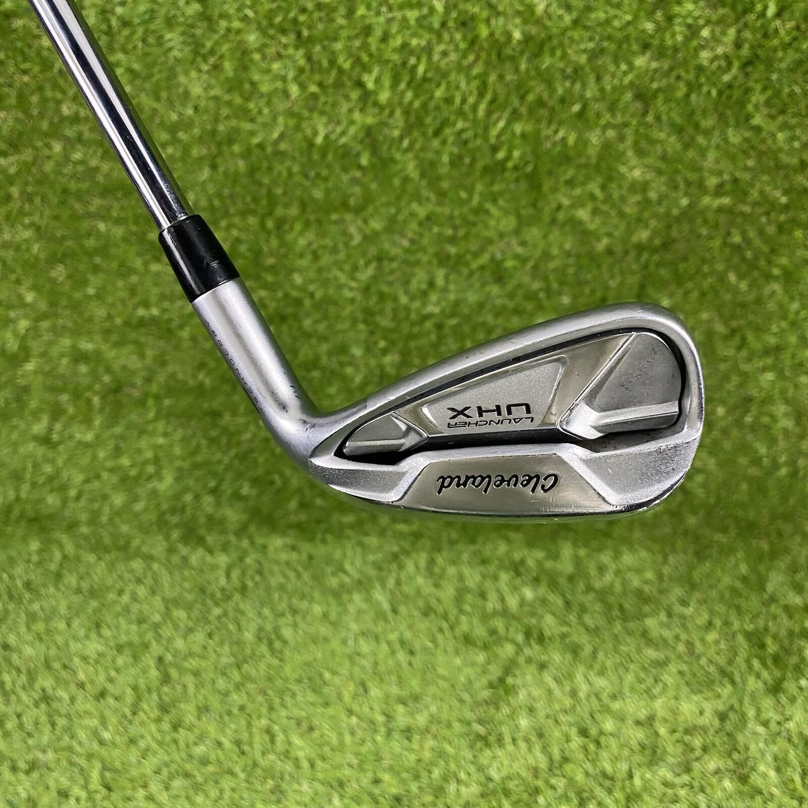 Cleveland Launcher UHX 39° 9 Iron ⛳️ Dynamite Gold R300 DST 98 Steel Shaft