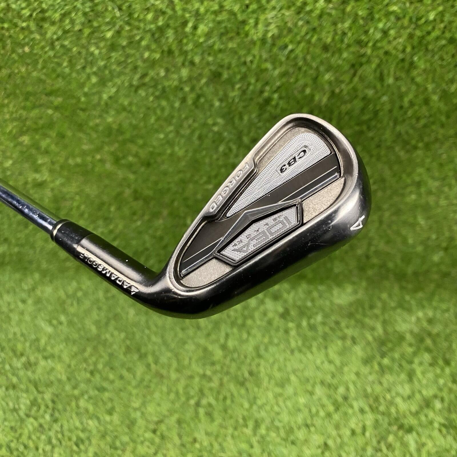 Adams Idea Black CB3 Forged Single 4 Iron ⛳️ KBS Tour 90 Stiff Flex Steel RH