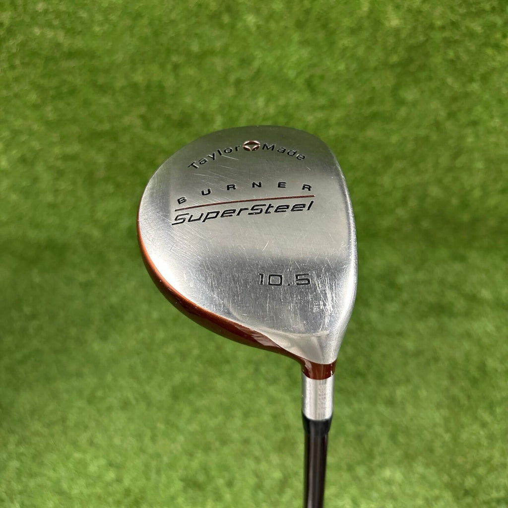 Taylormade Burner SuperSteel Driver 10.5° ⛳️ Bubble Regular-80 Graphite Shaft RH