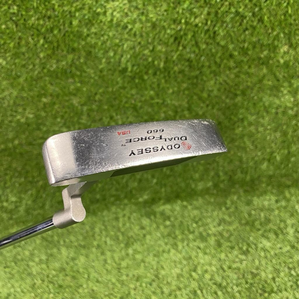 Odyssey Dual Force 660 USA Black Insert Putter ⛳️ Right-Hand Steel Shaft 36”